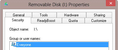 Read only flash drive 