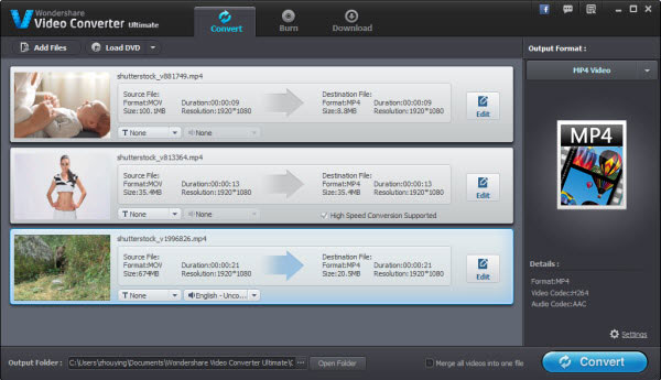 MTS to MP4 converter mac