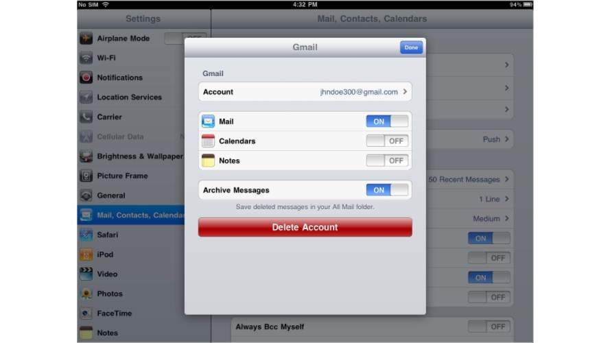 Safe And Simple Method To Delete iPad Account