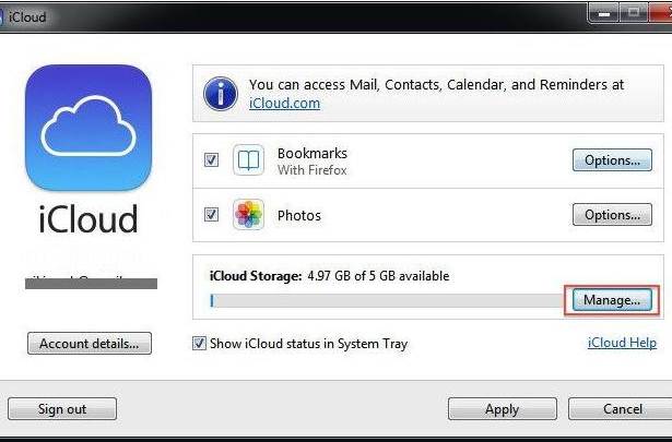 verwijder iCloud back-up