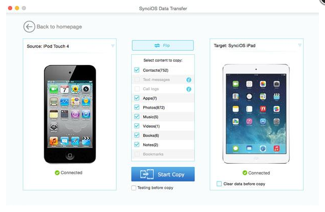 Transfer Data Between iOS and Android Devices