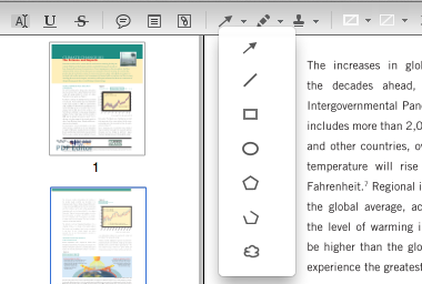 Annotate and Markup PDF files