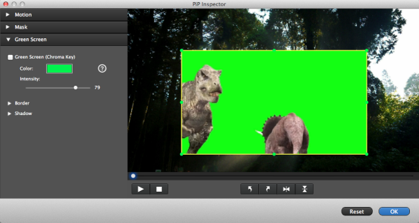 green screen video editing software for mac