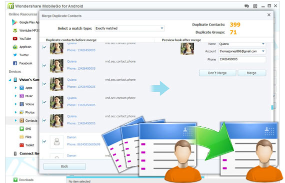 MobileGo main interface