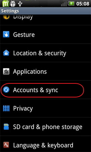 android contacts backup