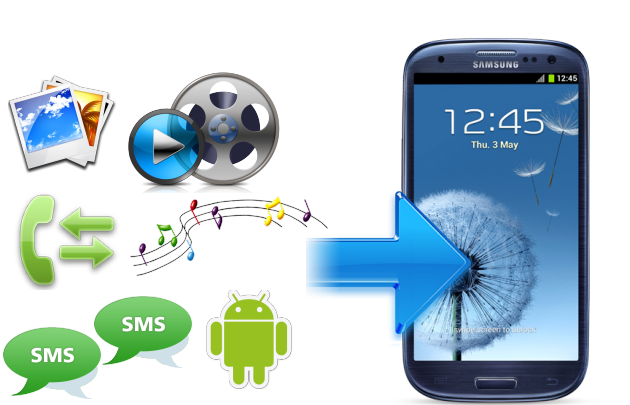 how to transfer contacts from android to galaxy s3