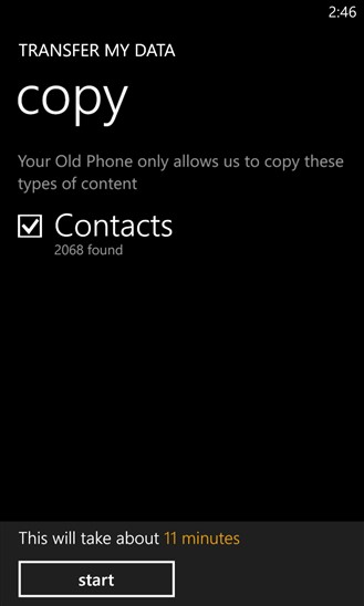 transfer windows phone to another