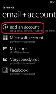 Lumia contact to Samsung