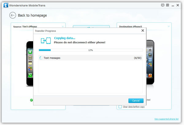 transfer iphone text messages from ios 6 to ios 7
