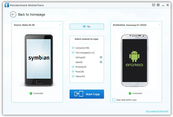 nokia contacts to galaxy s3