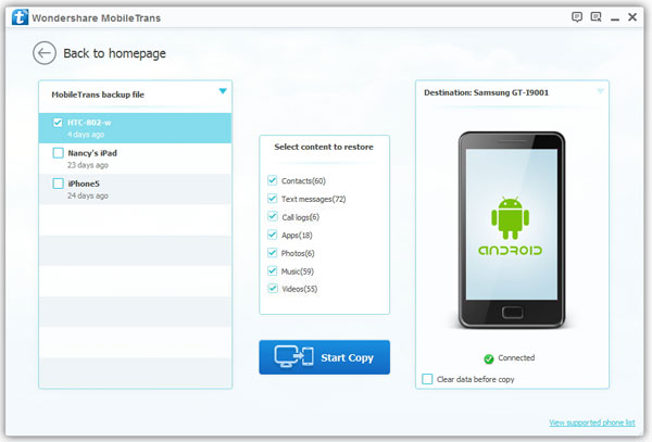 how to transfer contacts from htc to samsung galaxy s3