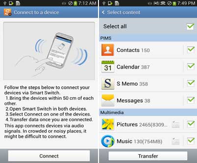migrate contacts from iphone to samsung