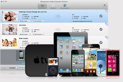 convert to different formats compatible with iphone