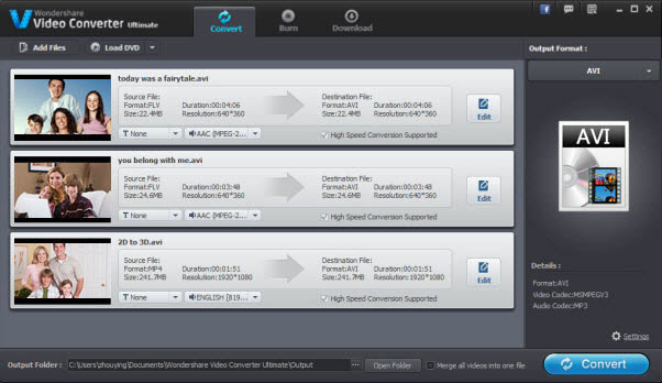 wondershare video converter