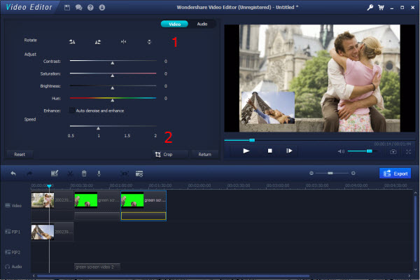 simple video editor windows 8