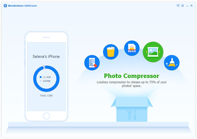 compress photos on iPhone