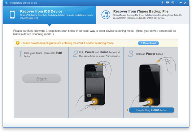 recover data from water damaged ipad