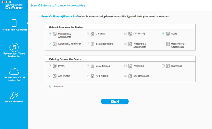 tenorshare iphone data recovery alternative