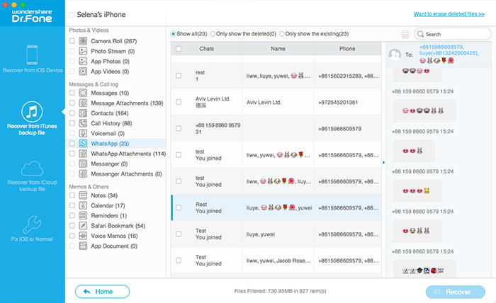 tenorshare iphone data recovery substitute