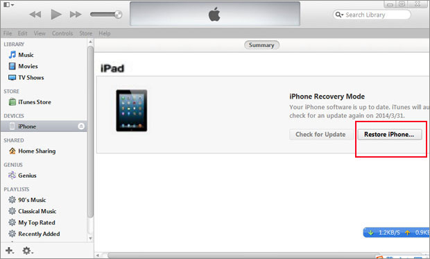 iPad 3gs stuck in recovery mode
