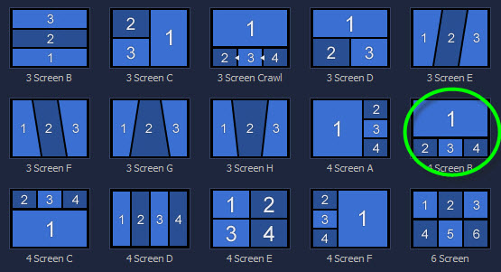 4-screen mode